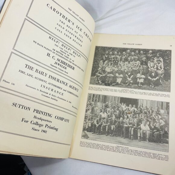 Waynesburg College The Yellow Jacket Senior Number June 1925 Yearbook Antique - Picture 8 of 10